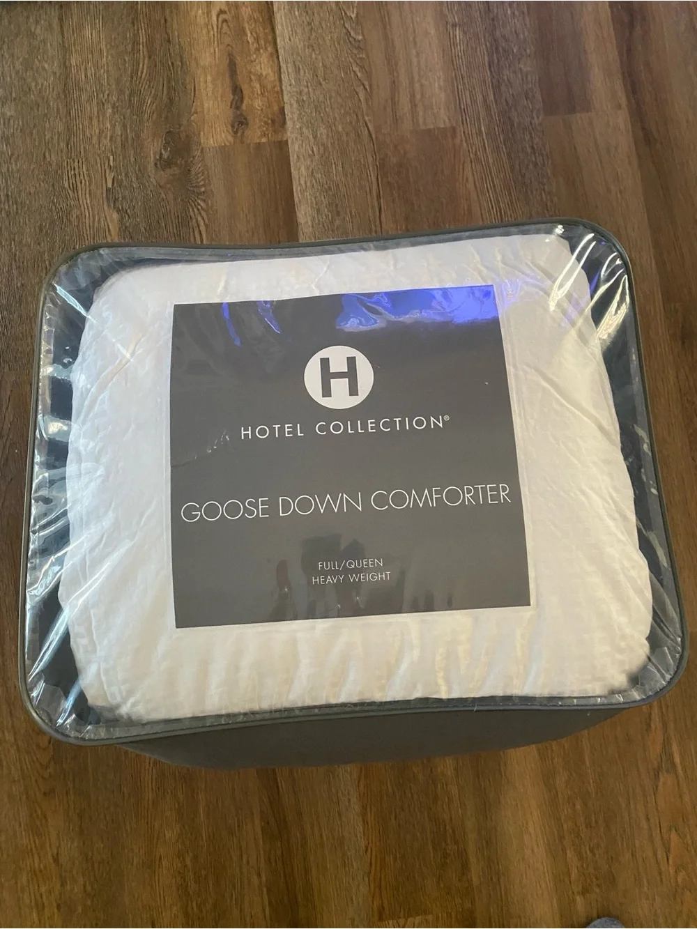 Hotel Collection European White Goose Down Heavyweight Full/Queen Comforter
